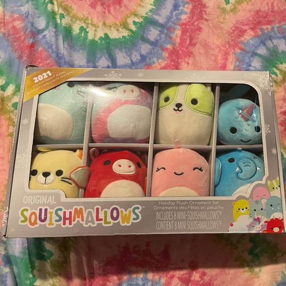 Bright Squad Squishmallow Set Holiday 